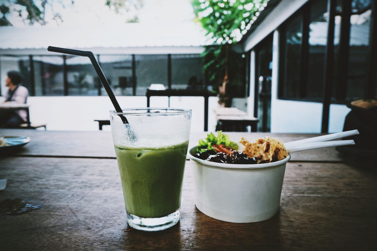 Healthy Cafe Food and Drink